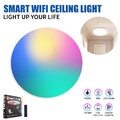 24W RGB LED Deckenleuchte Deckenlampe Dimmbar mit Fernbedienung Wohnzimmer Lampe