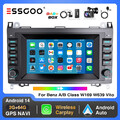 Für Mercedes Benz A/B Klasse W169 W245 DAB+ Android 14 Autoradio Carplay Cam 64G