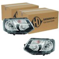 2x DIEDERICHS HALOGEN SCHEINWERFER L+R passend für VW MULTIVAN TRANSPORTER