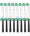 16 Stück Aufsteckbürsten Kompatibel mit Oral B Aufsteckbürsten, Professionell...