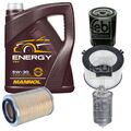 FEBI BILSTEIN Inspektionspaket 5L MANNOL Energy 5W-30 für VW Transporter IV