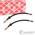 2X FEBI BILSTEIN BREMSSCHLÄUCHE HINTEN BEIDSEITIG PASSEND FÜR VOLVO S60 S80 V70