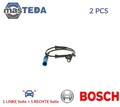 0 986 594 574 ABS SENSOR DREHZAHLFÜHLER VORNE BOSCH 2PCS NEU OE QUALITÄT