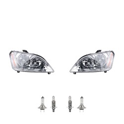 Scheinwerfer Set Halogen passend für Ford Focus C-Max Li Re mit H7 H1 ab 03-2007