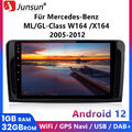 9" Android 12 Für Benz ML/GL-Class W164 X164 2005 Autoradio GPS Navi DAB WIFI BT