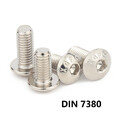 M2 - M5 ISO 7380-1 10.9 verzinkt Linsenschrauben Innensechskant Flachrund VZ ISK