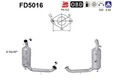 DPF Rußpartikelfilter Dieselpartikelfilter AS FD5016 Cordierit für FORD FOCUS 2