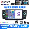 7" 64GB Autoradio Für Fiat Linea Grande Punto 2007-2012 Carplay GPS RDS DAB+ Kam
