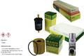 MANN-FILTER Paket + Presto Klima-Reiniger für Peugeot 307 3A/C SW 3H 3E