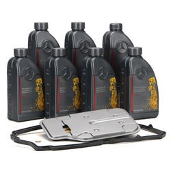 Hydraulikfilter Satz 7L ORIGINAL Getriebeöl MB 236.15 für MERCEDES 7-Gang 722.9für Getriebetyp: 7G-Tronic Plus
