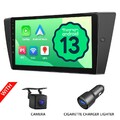 CAM+Für BMW E90-E93 9" Android 13 Autoradio GPS Navi DAB+ Bluetooth WiFi CarPlay