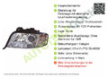 Scheinwerfer Depo Vorne Links für Audi A6 C5 4B2 Avant 4B5 2001 - 2005