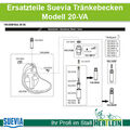 Ersatzteile für SUEVIA Tränkebecken Modell 20-VA