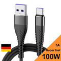 Ladekabel USB Typ C Datenkabel Schnellladekabel für Samsung Huawei Xiaomi Handy