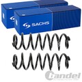 2X SACHS FAHRWERKSFEDERN HINTEN PASSEND FÜR VW CC PASSAT TIGUAN LINKS+RECHTS