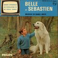 PYRENÄISCHER BERGHUND ""BELLE ET SEBASTIEN"" 7" 45 EP Schallplatte 1965 TV FILM THEMA