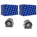 2X SASIC STABILAGER BUCHSE GUMMILAGER STABI INNEN VORNE passend für FIAT PANDA 