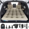 Auto Matratze, SUV Luftmatratze mit Luftpumpe, Uniwerselles Autobett mit 2 Lu...