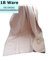 Kuscheldecke Wohndecke Sofadecke Decke 150x200 cm Biederlack uni rosa 1b