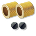 2x Patronen-Filter für Kärcher WD 2 WD 3 WD 3 Premium WD 3 P Extension Kit WD2