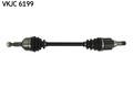 SKF Antriebswelle VKJC 6199 für RENAULT M20x1,5 MEGANE 3 BZ0 SCÉNIC JZ0 KZ0 DZ0