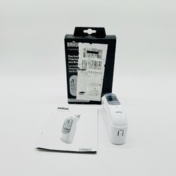Braun ThermoScan 7 Ohrthermometer Weiß Age Precision IRT6520 OHNE AUFSÄTZE!