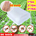 Gartennetz Vögel Insekten Schutz Gemüse Netz 60 MESH Schutznetz 3x15M 3x10M DE