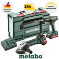 Metabo 685089000 Schlagbohrschrauber SB 18 + Winkelschleifer W 18 LTX 125 QUICK