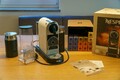 DeLonghi Citiz & Milk (weiß/schwarz) Kaffeemaschine inkl. 160 Kapseln (EN267.WA)