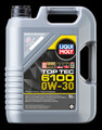 5L LIQUI MOLY TOP TEC 6100 0W-30 MOTORÖL passend für BMW LONGLIFE-12 FE