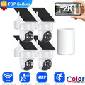 Überwachung kamera Set AUßEN Kamera Funk Wlan 4MP Camera NVR Audio 360° PTZ 