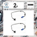 2x ORIGINAL® Triscan Sensor, Raddrehzahl Hinten, Links, Rechts für Citroën C4