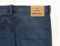 Ex M&S Herren Italienische Baumwolle Hose Reise Jeans Hose Slim Fit Stretch Luxus