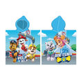 Paw Patrol Badeponcho Kapuze Kinder Poncho Handtuch Strandtuch 55x110 Badeumhang