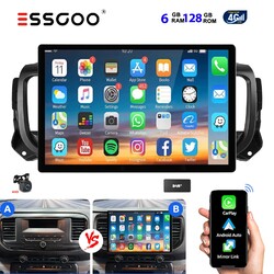 13.3" DAB 8Core Android15 Carplay Autoradio Für Citroen Jumpy Peugeot Expert GPS