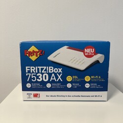 AVM FRITZ!Box 7530 WLAN AX Router, Weiß Wi-Fi6 DSL NEU