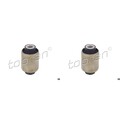 2X TOPRAN QUERLENKERLAGER BUCHSEN VORNE passend für FORD COURIER FIESTA PUMA