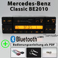 Mercedes Classic BE2010 Bluetooth MP3 Kassettenradio 0038206286 Becker Radio Set