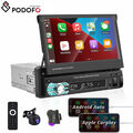 7" Autoradio 1 Din Apple Carplay Android Auto Touchscreen Bluetooth USB + Kamera