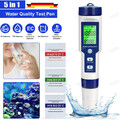 5in1 PH TDS Wert Wasser Messgerät Digital Messer Tester Aquarium Pool Prüfer DHL