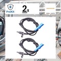 2x ORIGINAL® Denckermann Sensor, Raddrehzahl Vorne für Citroën C3 II C4