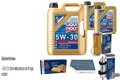 BOSCH Inspektionspake 7 L LIQUI MOLY Longlife III 5W-30 für Audi A5 Cabriolet