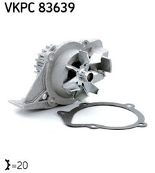 SKF Wasserpumpe, Motorkühlung Aquamax VKPC 83639