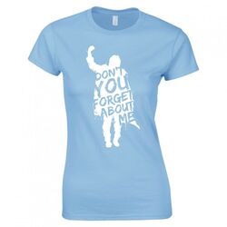 INSPIRED BY THE BREAKFAST CLUB T-SHIRT ""DON'T YOU FORGET..." DAMEN SKINNY PASSFORM