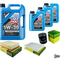 MANN Inspektionspaket 8 L LIQUI MOLY Longtime High Tech 5W-30 für VW Skoda