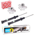 2x BILSTEIN B4 GAS STOSSDÄMPFER + FEBI DOMLAGER HINTEN passend für OPEL ADAM