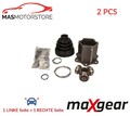 GELENK ANTRIEBSWELLE PAAR TRANSMISSION END MAXGEAR 49-1649 2PCS A NEU