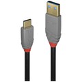 LINDY USB-Kabel USB 3.2 Gen2 (USB 3.1 Gen2) USB-C® Stecker, USB-A Stecker 1.50 m