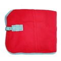 Abschwitzdecke Fleece 135cm Rot Contest Pferde-Transportdecke