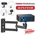 Beamer Projektor Halterung Deckenhalterung Wandhalterung Halter 360° ausziehbar